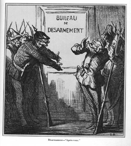 Caricature Daumier 1842 pour le revue la caricature 