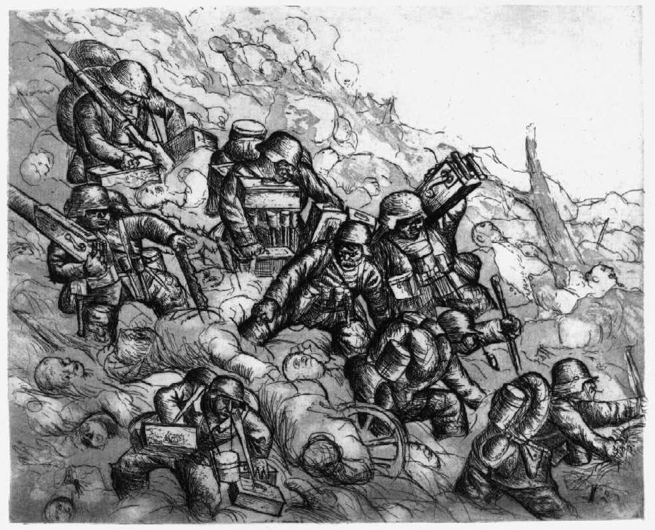 otto dix paintings ww1