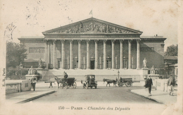 The exterior of the National Assembly