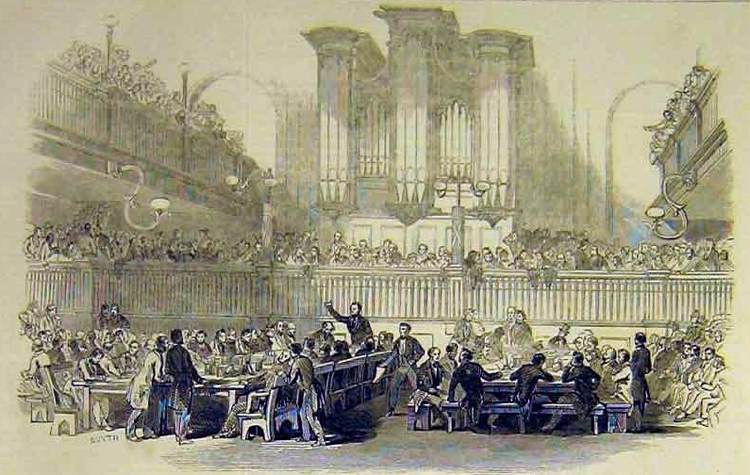A Political Banquet held in Feb. 1848