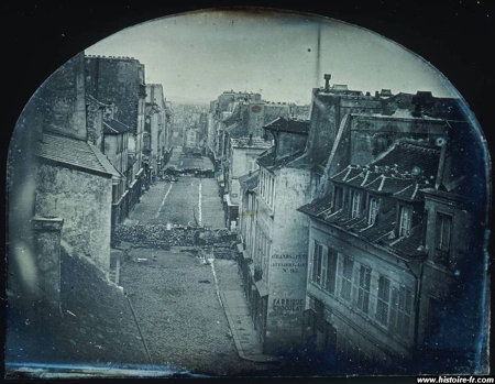 A Barricade on the rue Saint-Maur