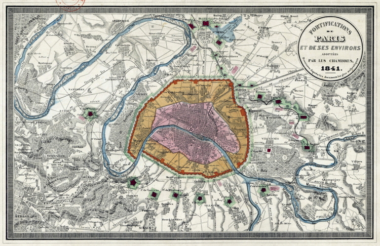 The Fortifications of Paris (1841-44)