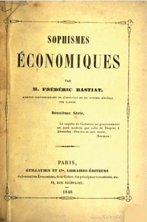 Bastiat_1848SophismesEconomiques_TP